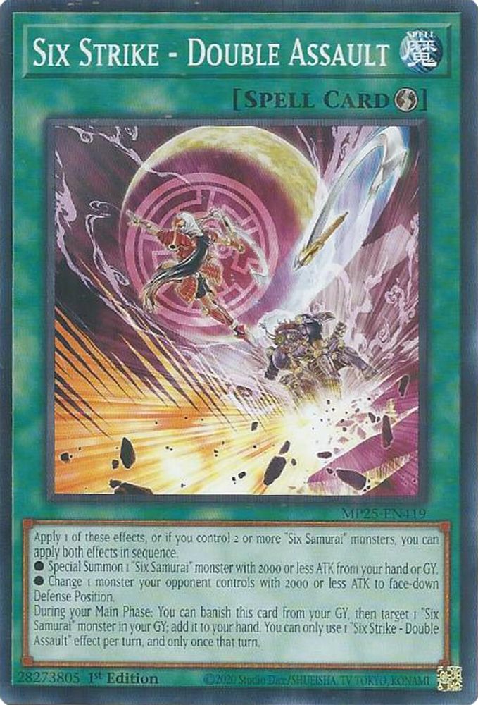 Six Strike - Double Assault, 1st-edition, front