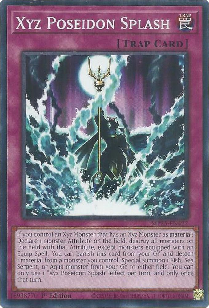 Xyz Poseidon Splash, 1st-edition, front