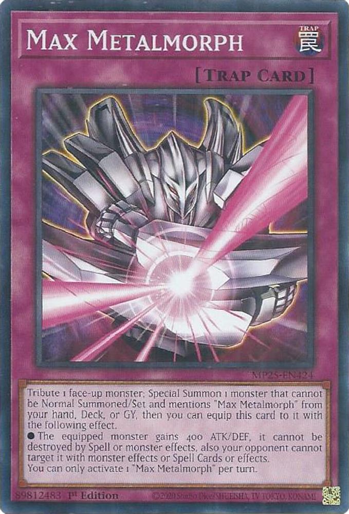 Max Metalmorph, 1st-edition, front