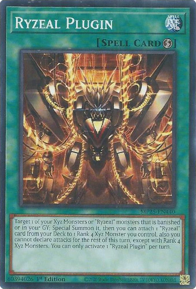 Ryzeal Plugin, 1st-edition, front