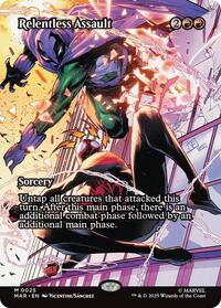 Relentless Assault (Borderless), Marvel Universe Eternal-Legal