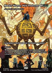 Master Weaver, Web Protector - Arasta of the Endless Web (Borderless), Marvel Universe Eternal-Legal