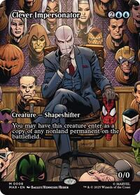 Clever Impersonator (Borderless), Marvel Universe Eternal-Legal
