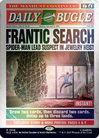Frantic Search (1996) (Rainbow Foil), Secret Lair Drop Series