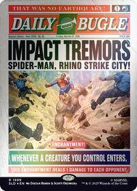 Impact Tremors (1999) (Rainbow Foil), Secret Lair Drop Series
