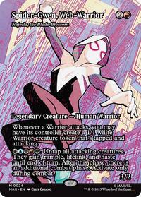 Spider-Gwen, Web-Warrior - Najeela, the Blade-Blossom (Borderless), Marvel Universe Eternal-Legal