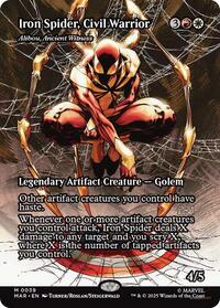 Iron Spider, Civil Warrior - Alibou, Ancient Witness (Borderless), Marvel Universe Eternal-Legal