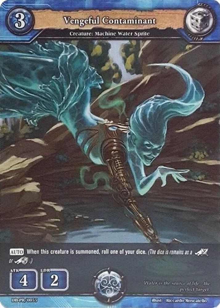 Vengeful Contaminant (DB-PR/0055), Standard, front