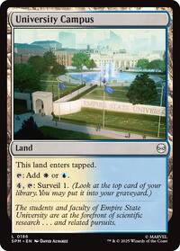 University Campus, Marvel's Spider-Man