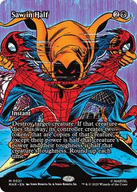 Saw in Half (Borderless), Marvel Universe Eternal-Legal