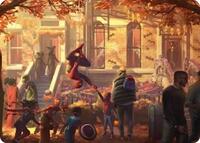 Friendly Neighborhood Art Card, Art Series: Marvel's Spider-Man