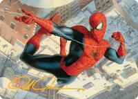 Spider-Man, Peter Parker Art Card (Gold-Stamped Signature), Art Series: Marvel's Spider-Man