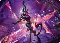 Gwenom, Remorseless Art Card, Art Series: Marvel's Spider-Man