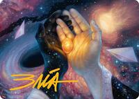 The Soul Stone Art Card (Gold-Stamped Signature), Art Series: Marvel's Spider-Man