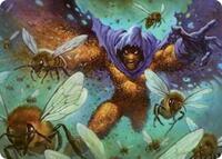Swarm, Being of Bees Art Card, Art Series: Marvel's Spider-Man