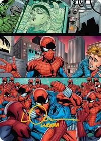 The Clone Saga Art Card (Gold-Stamped Signature), Art Series: Marvel's Spider-Man