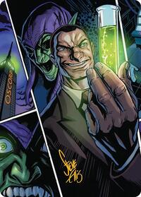 Norman Osborn Art Card (Gold-Stamped Signature), Art Series: Marvel's Spider-Man