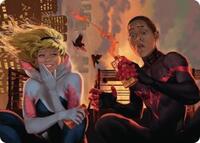 Heroes' Hangout Art Card, Art Series: Marvel's Spider-Man