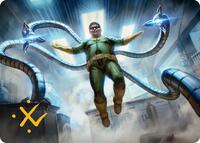 Doctor Octopus, Master Planner Art Card (25/54) (Gold-Stamped Signature), Art Series: Marvel's Spider-Man