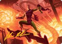 Green Goblin, Revenant Art Card (Gold-Stamped Signature), Art Series: Marvel's Spider-Man