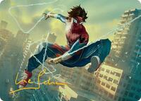 Spider-Man India Art Card (Gold-Stamped Signature), Art Series: Marvel's Spider-Man