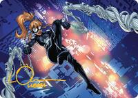 Arana, Heart of the Spider Art Card (Gold-Stamped Signature), Art Series: Marvel's Spider-Man