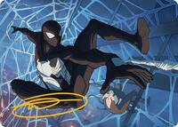 Symbiote Spider-Man Art Card (Gold-Stamped Signature), Art Series: Marvel's Spider-Man