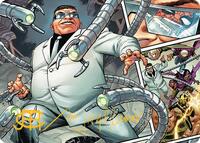Doctor Octopus, Master Planner Art Card (48/54) (Gold-Stamped Signature), Art Series: Marvel's Spider-Man