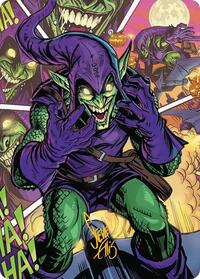 Green Goblin Art Card (49/54) (Gold-Stamped Signature), Art Series: Marvel's Spider-Man
