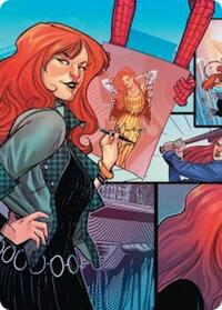 Mary Jane Watson Art Card, Art Series: Marvel's Spider-Man