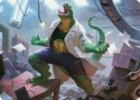 Lizard, Connors's Curse Art Card, Art Series: Marvel's Spider-Man