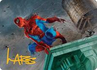 Spiders-Man, Heroic Horde Art Card (Gold-Stamped Signature), Art Series: Marvel's Spider-Man