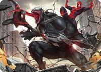 Terrific Team-Up Art Card, Art Series: Marvel's Spider-Man