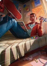 Miles Morales Art Card, Art Series: Marvel's Spider-Man