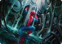 Strength of Will Art Card, Art Series: Marvel's Spider-Man