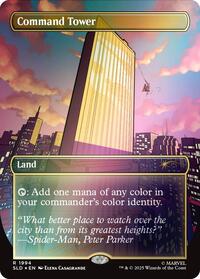 Command Tower (1994) (Rainbow Foil), Secret Lair Drop Series