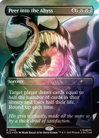 Peer into the Abyss (2002) (Rainbow Foil), Secret Lair Drop Series