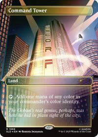 Command Tower (1989) (Rainbow Foil), Secret Lair Drop Series