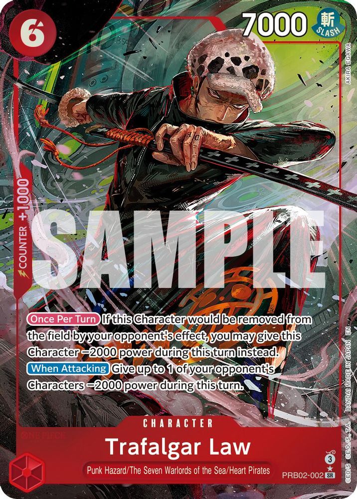 Trafalgar Law - PRB02-002 (Alternate Art)