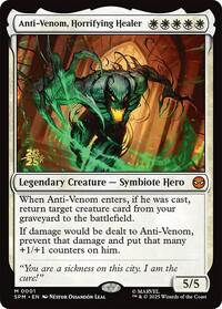Anti-Venom, Horrifying Healer, Prerelease Cards