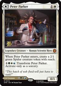 Peter Parker, Prerelease Cards