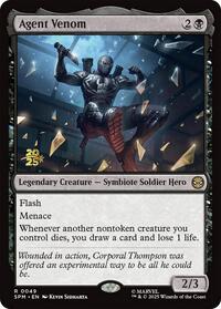 Agent Venom, Prerelease Cards