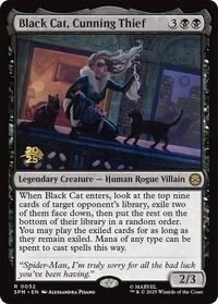 Black Cat, Cunning Thief, Prerelease Cards