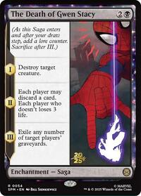The Death of Gwen Stacy, Prerelease Cards