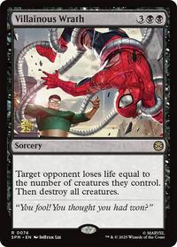 Villainous Wrath, Prerelease Cards