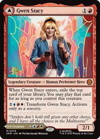 Gwen Stacy, Prerelease Cards