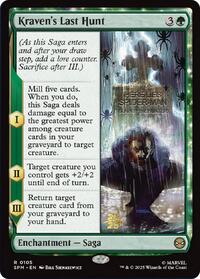 Kraven's Last Hunt, Prerelease Cards