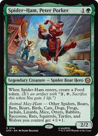 Spider-Ham, Peter Porker, Prerelease Cards
