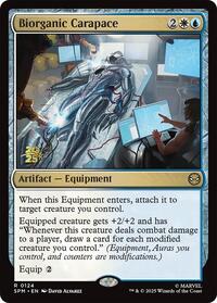 Biorganic Carapace, Prerelease Cards