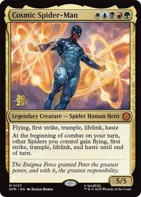 Cosmic Spider-Man, Prerelease Cards